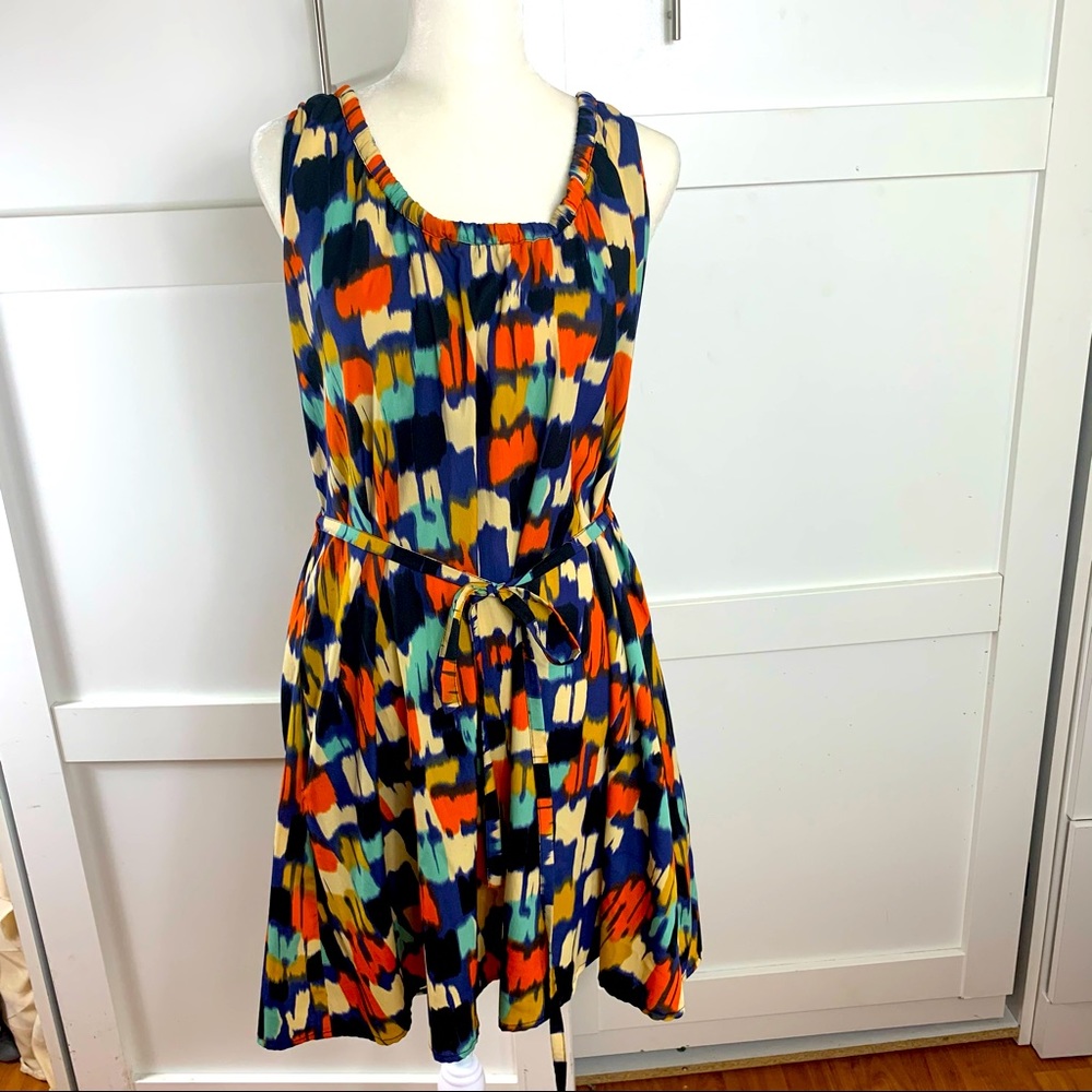dress with halter back